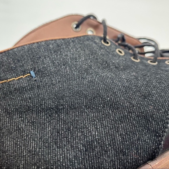 Call It Spring black leather boots shoes size 9.5 - Picture 3 of 12